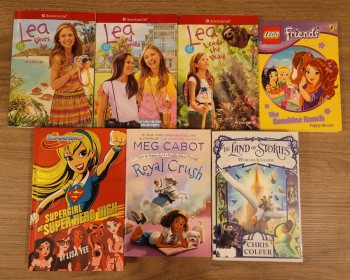 Lego Friends x1本, American Girls x3本 ＆ story books x3本(共20元)