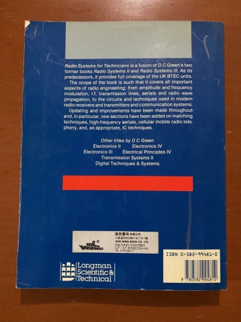 Radio systems for Technician