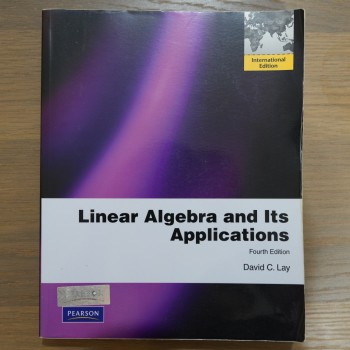 Linear algebra and its application