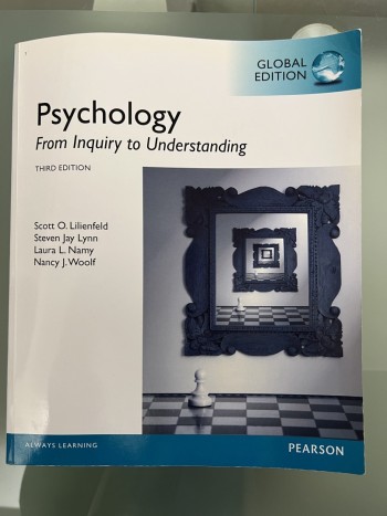 Psychology From Inquiry to Understanding