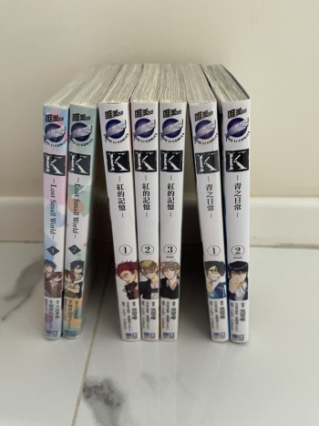 K Lost small World / 紅的記憶 / 青之日常 漫畫