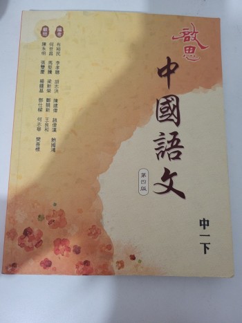 啟思中國語文第四版 中一下