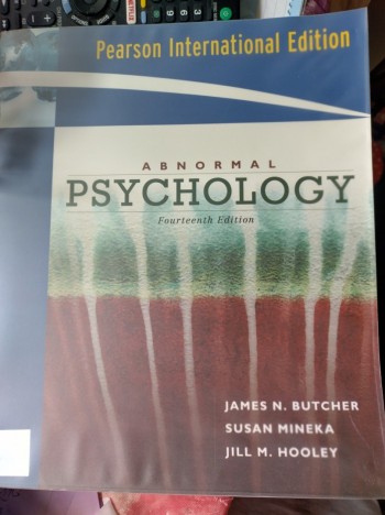 Abnormal psychology