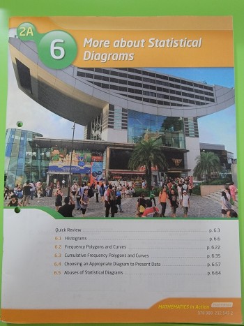 Mathematics in Action 2A 6 More about Statistical