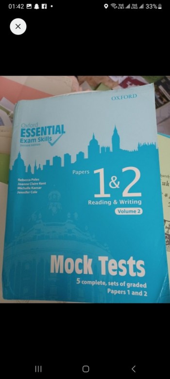 oxford essential exam skills mock tests task6-10