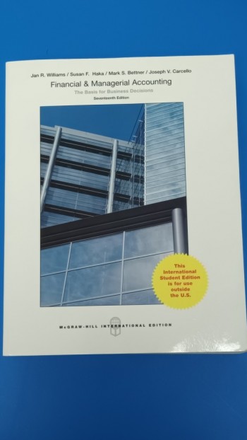 Financial & Managerial Accounting