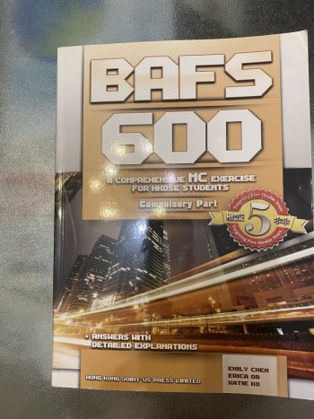 BAFS600 MC Exercise HKDSE 5**