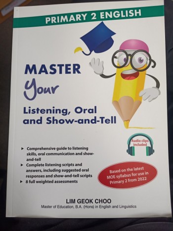Primary 2 English Master Your Listening,Oral and T