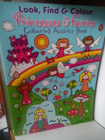 Colouring Activity Book Princesses & Fairies