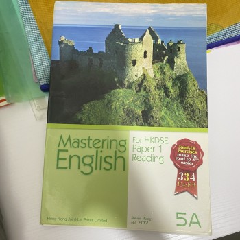 HKDSE MASTERING ENGLISH Paper 1 Reading 5A 5**