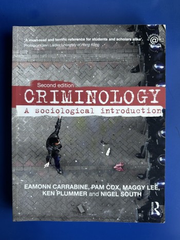 Criminology A sociological introduction