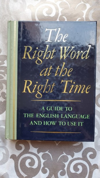 The Right Word at the Right Time