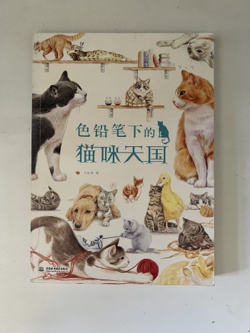 色鉛筆下的貓咪天國（簡體）