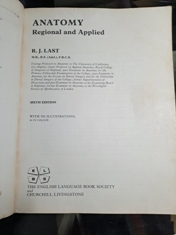 Anatomy   Regional and   Applied