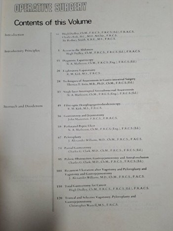 Operative  Surgery ( whole volumes )