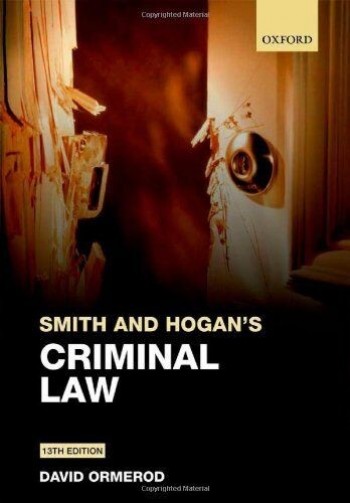 Smith and Hogan's Criminal Law