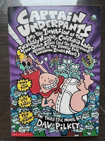 Captain Underpants Invasion of Incredibly Naughty