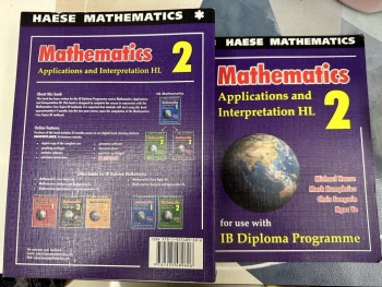 Mathematics Applications and Interpretation HL 2