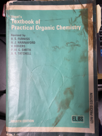 Vogel's Textbook of Practical Organic Chemistry