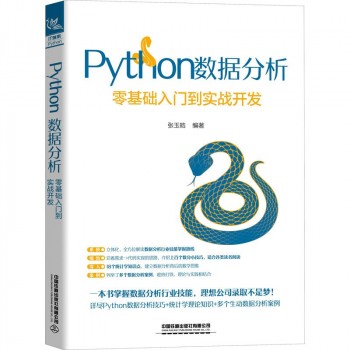 Python數據分析零基礎入門到實戰開發