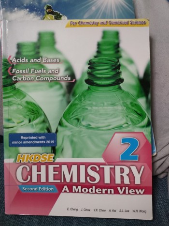 HKDSE chemistry 2 a modern view