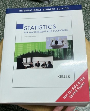 Statistics for management and economics
