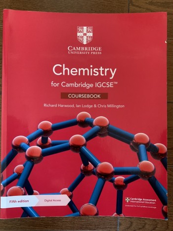 Cambridge IGCSE Chemistry Coursebook Fifth Edition