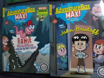 書之谷，adventure box雜誌