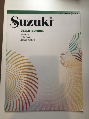 SUZUKI CELLO SCHOOL VOL. 4 CELLO PART