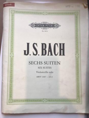 J.S. BACH SECHS SUITEN SIX SUITES VIOLONCELLO SOLO