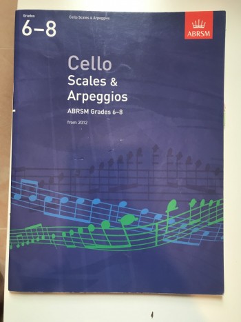 CELLO SCALES & ARPEGGIOS GRADE 6-8