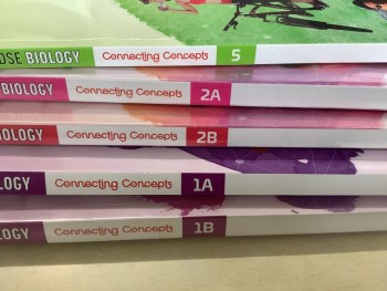 五本!Connecting concept Book 1A + 1B + 2A +2B + 5