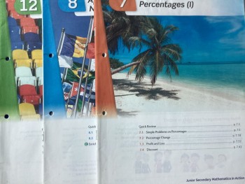 Junior, secondary mathematics in action1B7,8,12