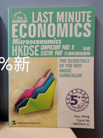 LAST MINUTE ECONOMICS MICROECONOMICS HKDSE