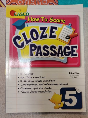 How to score cloze passage 5