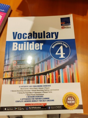 Vocabulary Builder, Secondary  Level 4