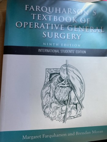 Farquharson’s Textbook of Operative General Surger
