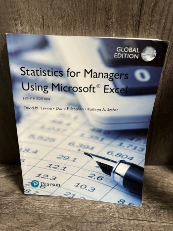 Statistics for Managers Using Microsoft Excel 8e