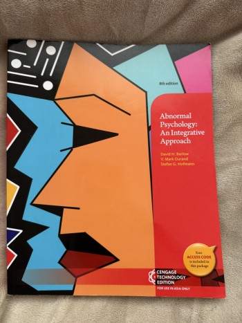 Abnormal psychology: an integrative approach