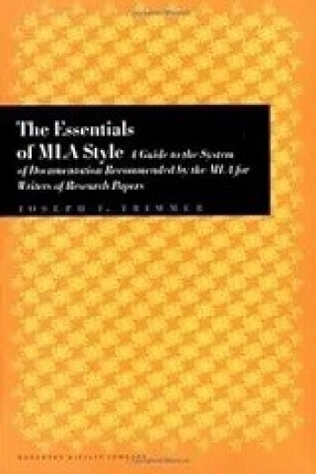 The Essentials of MLA Style