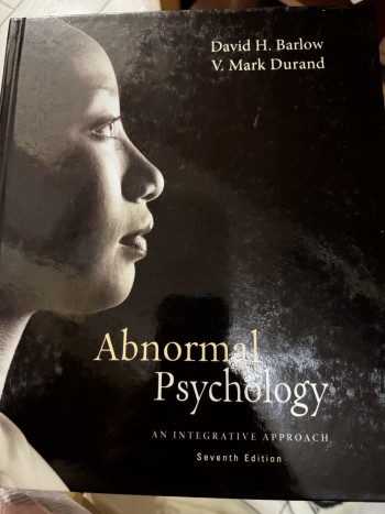 Abnormal Psychology (7th edition)