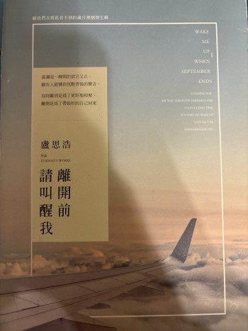 離開前請叫醒我