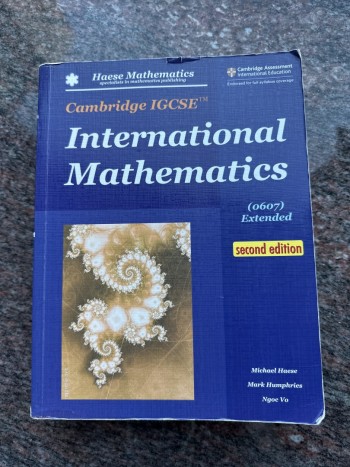 Cambridge IGCSE International Mathematics(0607)