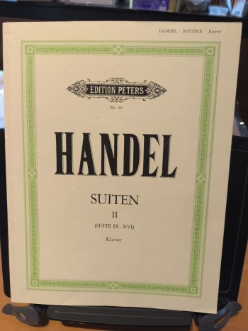 Handel Suiten II for Piano