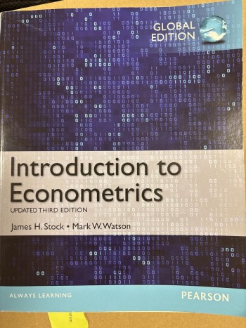 Introduction to Econometrics