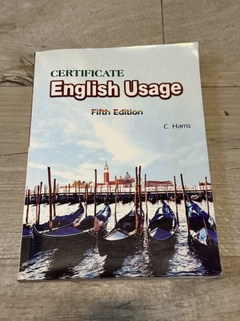 Certificate English Usage