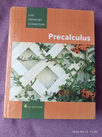 Precalculus 4th edition