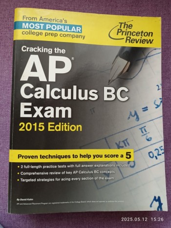 AP Calculus BC exams 2015 edition