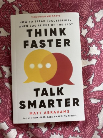 Think faster talk smarter