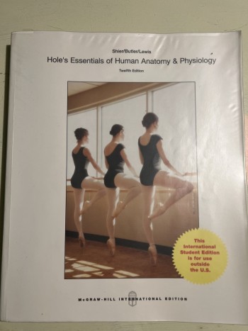 Hole's Essentials of Human Anatomy & Physiology